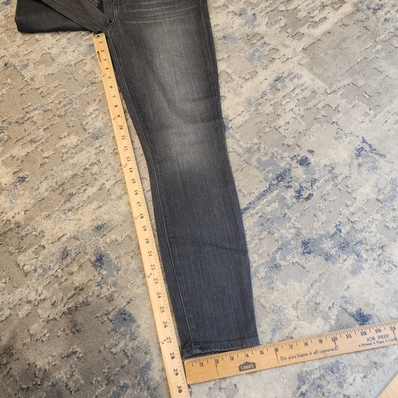 NWT Paige Verdugo skinny ankle grey stretch jeans.  Women's size 31 or 12 - Picture 9 of 14